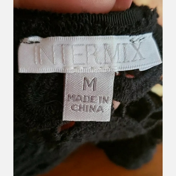 Gorgeous Womens black lace Shirt Sz Small - Picture 6 of 6